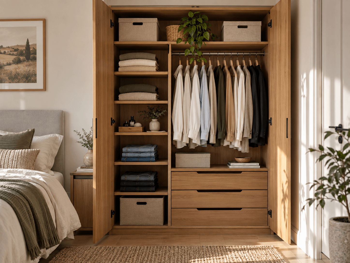 Como Organizar Guarda-Roupa Pequeno